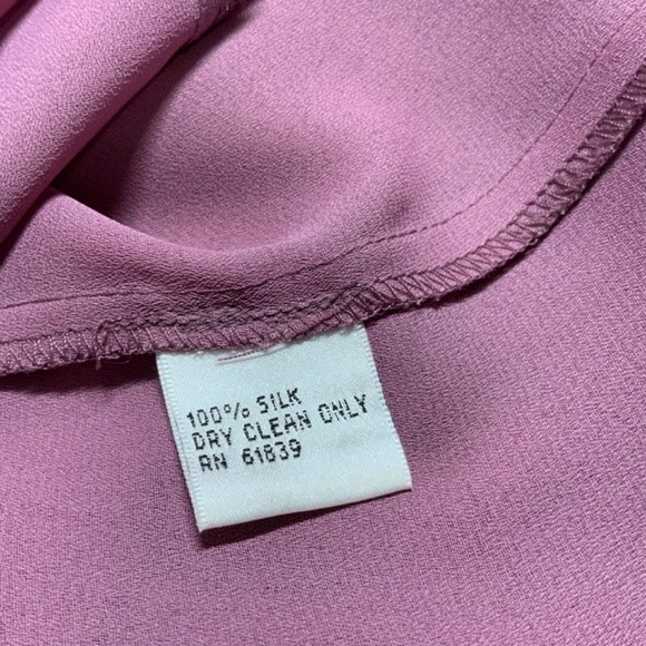 TERI JON by Ricki Freeman 100% Silk Fully Lined Floral Midi Dress MADE IN USA 8 - Picture 8 of 9